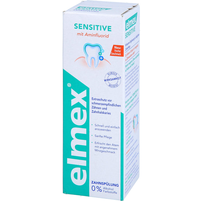 Elmex Sensitiv Zahnspülung, 100 ml Lösung