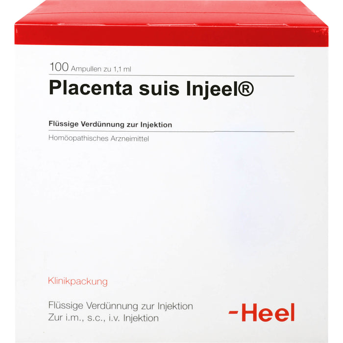 Placenta suis Injeel Amp., 100 St. Ampullen