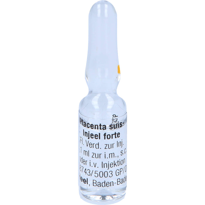 Placenta Suis Injeel forte flüssige Verdünnung, 10 pc Ampoules