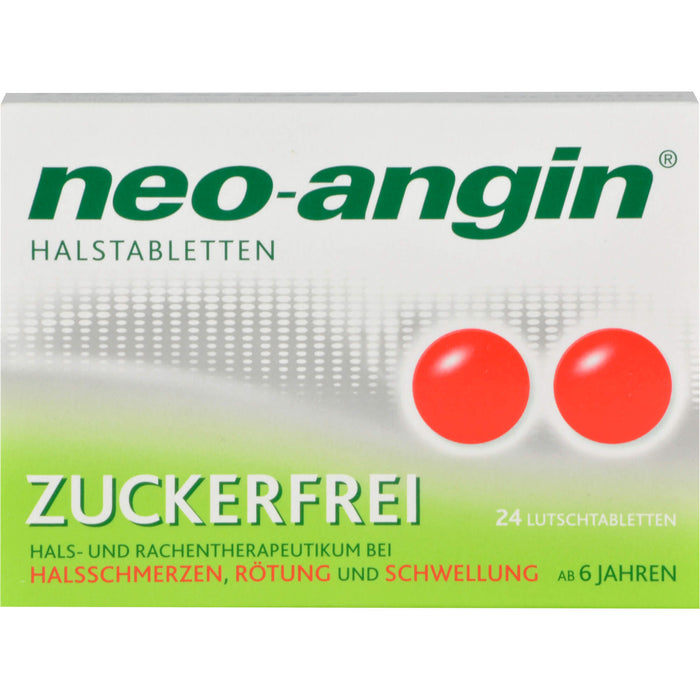 neo-angin Halstabletten zuckerfrei Original KLOSTERFRAU, 24 pcs. Tablets