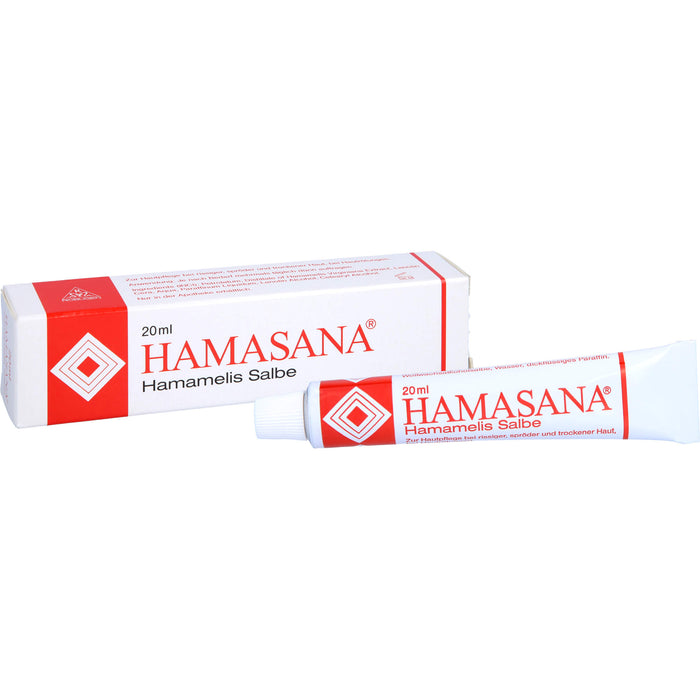 Hamasana Hamamelis Salbe, 20 g Onguent