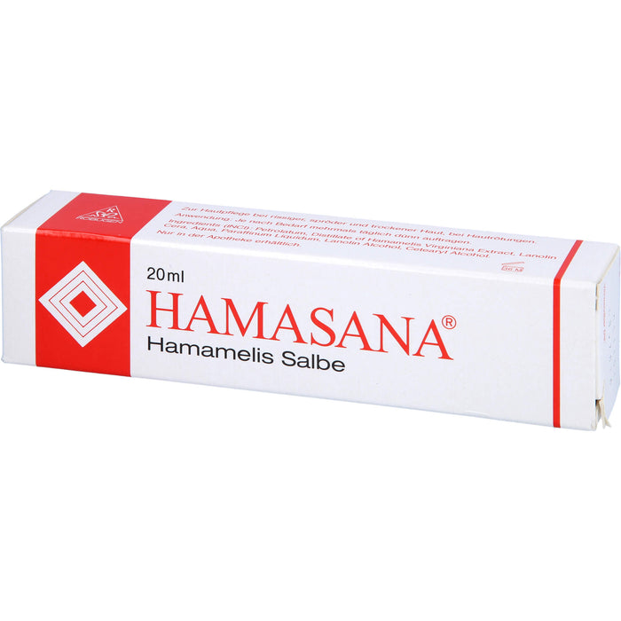 Hamasana Hamamelis Salbe, 20 g Salbe