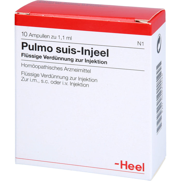 Pulmo suis-Injeel Inj.-Lsg., 10 St. Ampullen