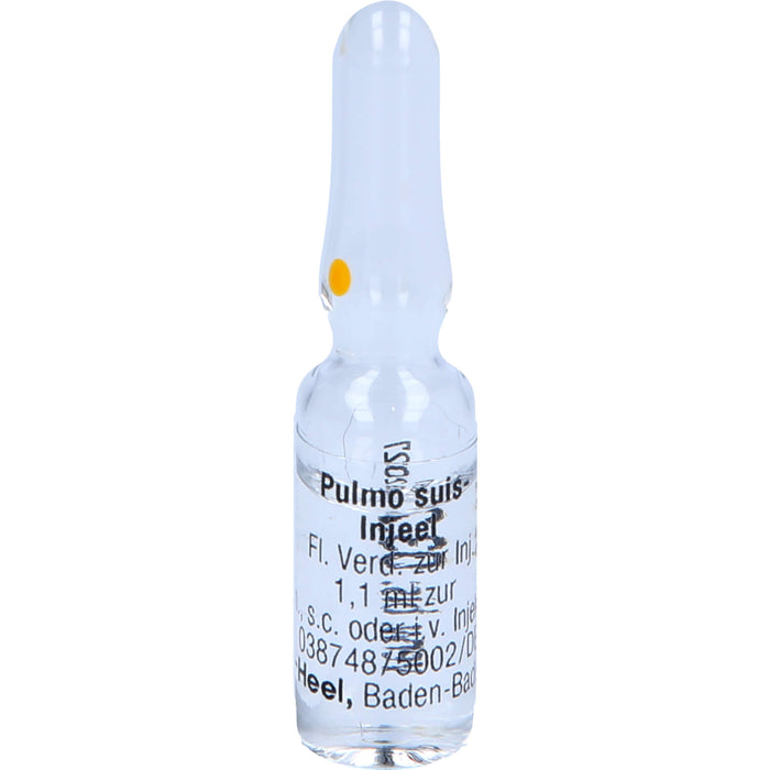 Heel Pulmo suis-Injeel flüssige Verdünnung zur Injektion, 10 pcs. Ampoules