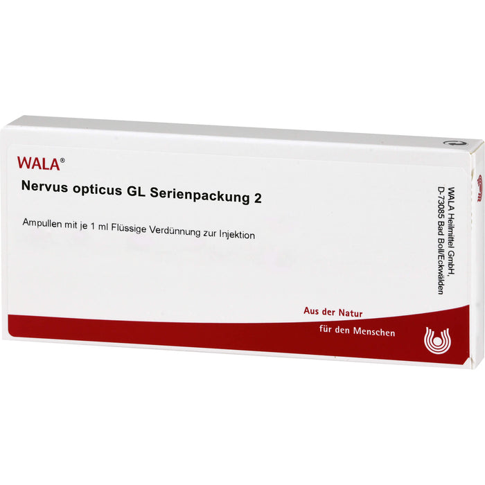 Nervus Opticus Gl Serienpackung 2 Wala Ampullen, 10X1 ml AMP