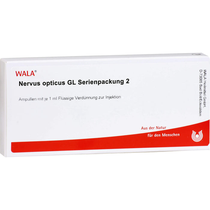 Nervus Opticus Gl Serienpackung 2 Wala Ampullen, 10X1 ml AMP