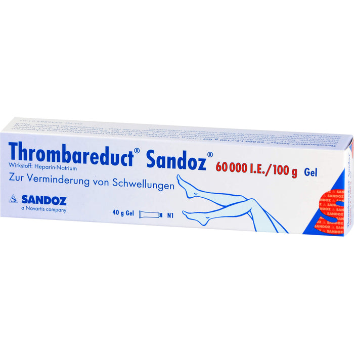 Thrombareduct Sandoz 60.000 I.E. Gel, 40 g Gel