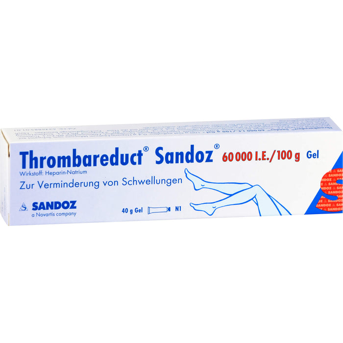 Thrombareduct Sandoz 60.000 I.E. Gel, 40 g Gel