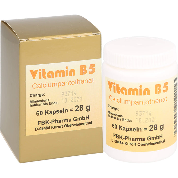 Vitamin B5, 60 St KAP