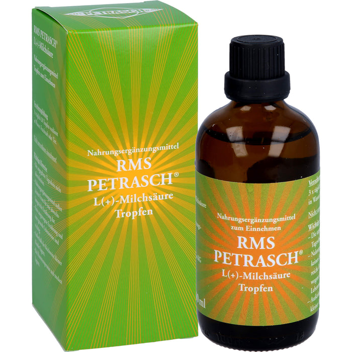 RMS Petrasch L(+)-Milchsäure Tropfen, 100 ml Lösung