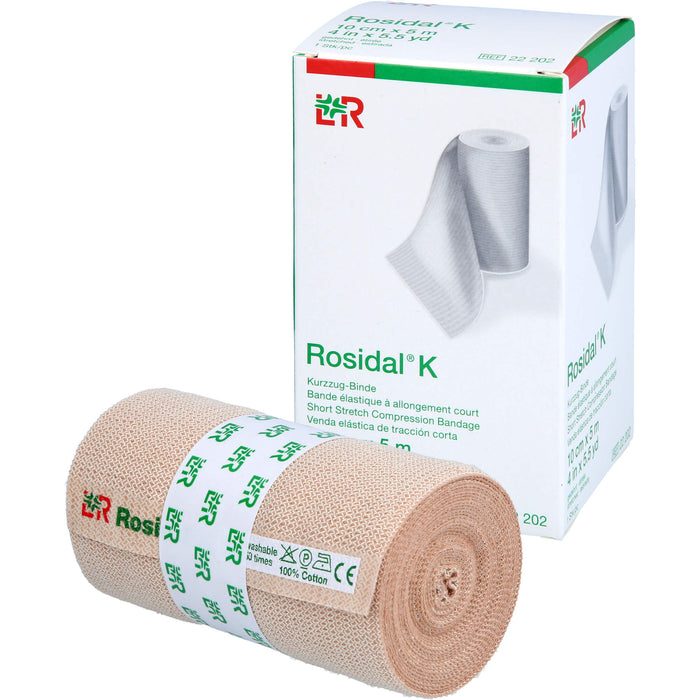 Rosidal K Kurzzugbinde 10 cm x 5 m, 1 pc Bandage