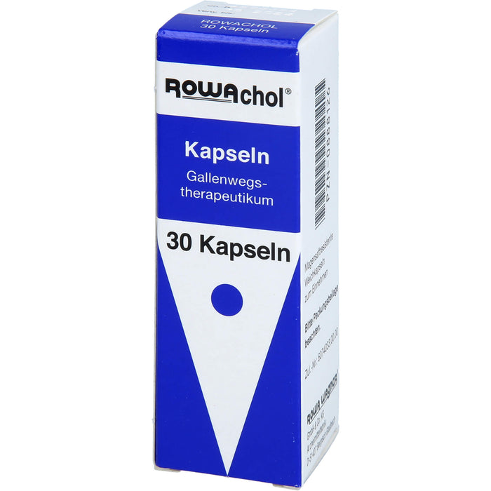 ROWAchol Kapseln Gallenwegstherapeutikum, 30 St. Kapseln