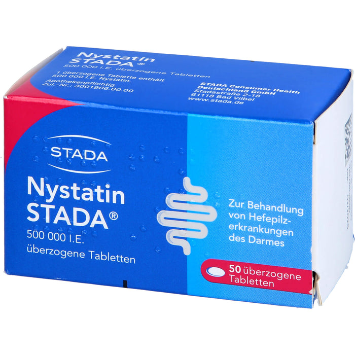 Nystatin STADA Tabletten, 50 St. Tabletten