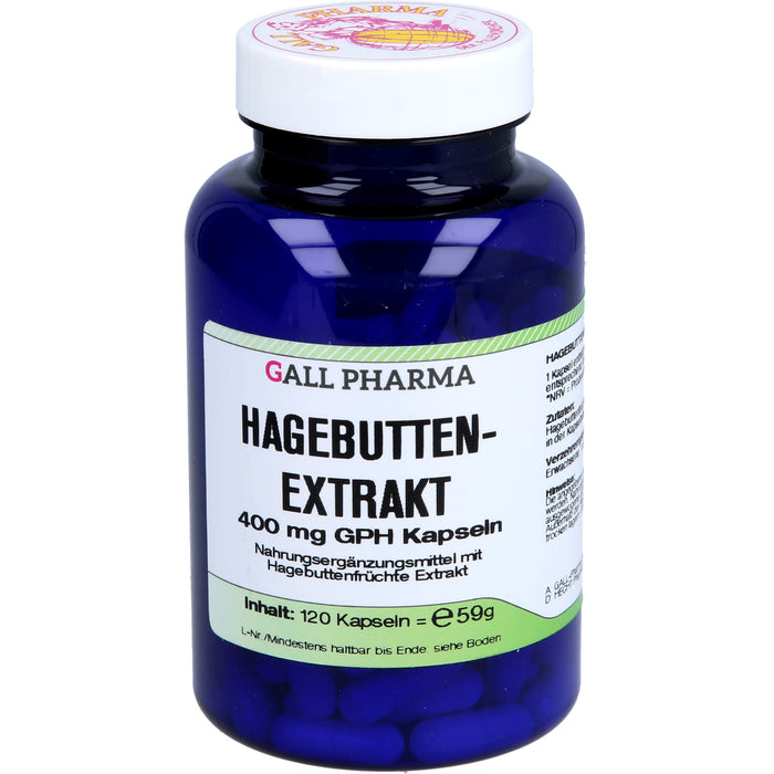 GALL PHARMA Hagebuttenextrakt 400 mg GPH Kapseln, 120 pc Capsules