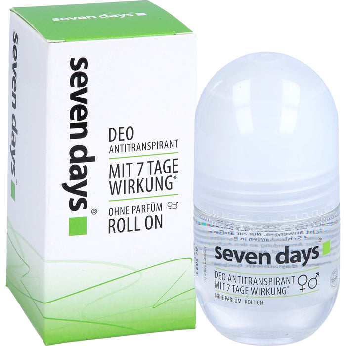 seven days Das Antitranspirant Roller, 50 ml Roll-On