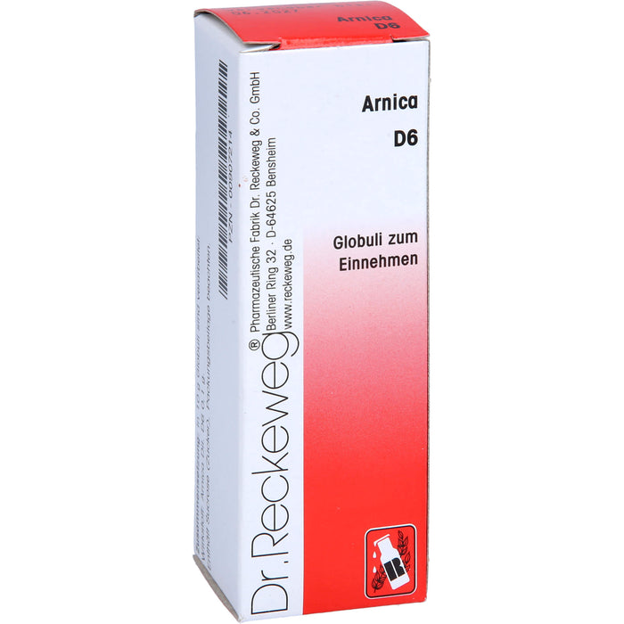 DR. RECKEWEG & CO Arnica D 6 Globuli, 10 g Globuli