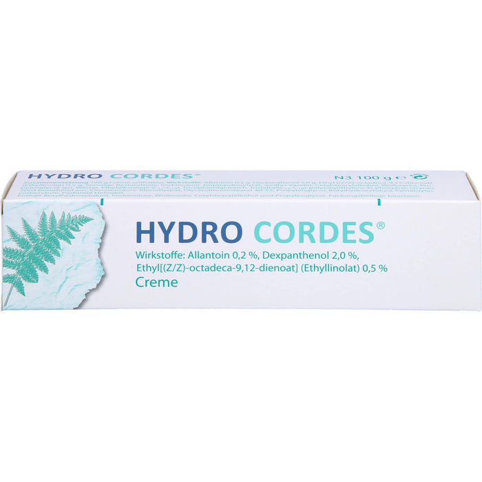 HYDRO CORDES Creme zur Pflege der Haut, 100 g Creme