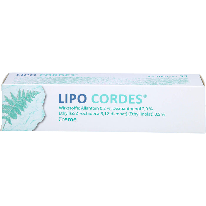 LIPO CORDES Creme bei fettarmer Haut, 100 g Crème