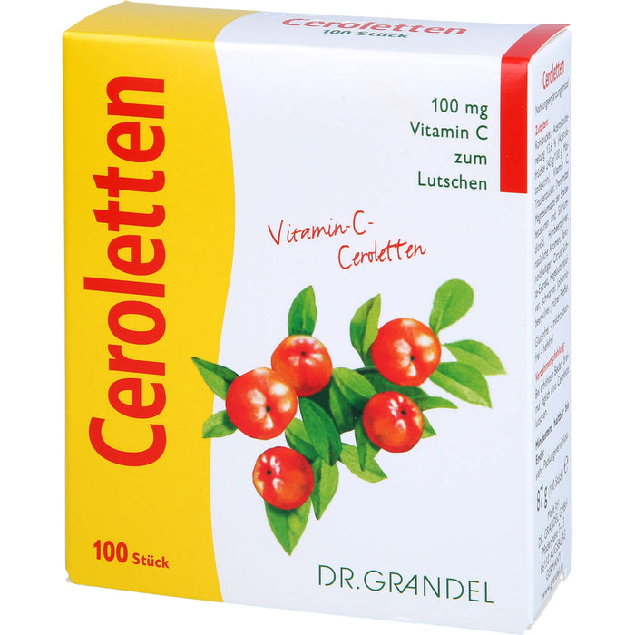 Ceroletten GRANDEL, 100 St. Tabletten