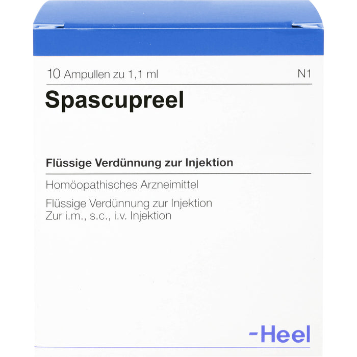 Spascupreel Ampullen, 10 pcs. Ampoules