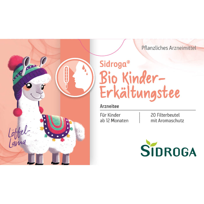 Sidroga Bio Kinder Erkältungstee, 20 St. Filterbeutel