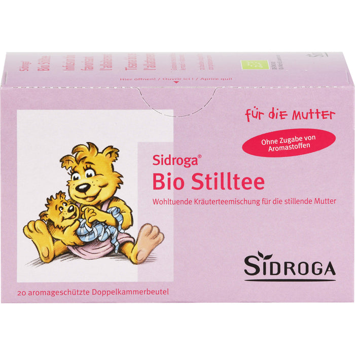 Sidroga Bio Stilltee für die stillende Mutter, 20 St. Filterbeutel