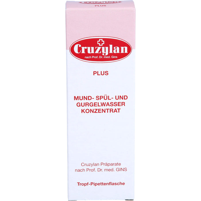 Cruzylan Plus Mund- Spül u.Gurgelwasserkonz.Pip Fl, 50 ml Lösung