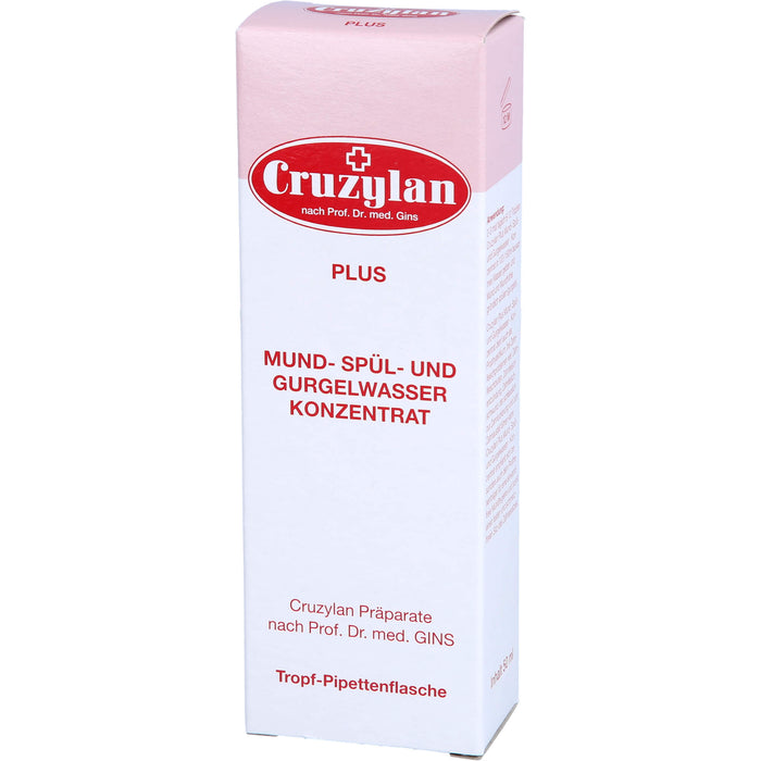 Cruzylan Plus Mund- Spül u.Gurgelwasserkonz.Pip Fl, 50 ml Lösung