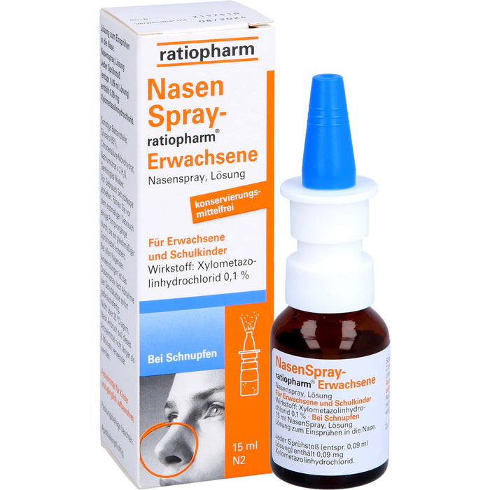 NasenSpray-ratiopharm Erwachsene, 15 ml Lösung