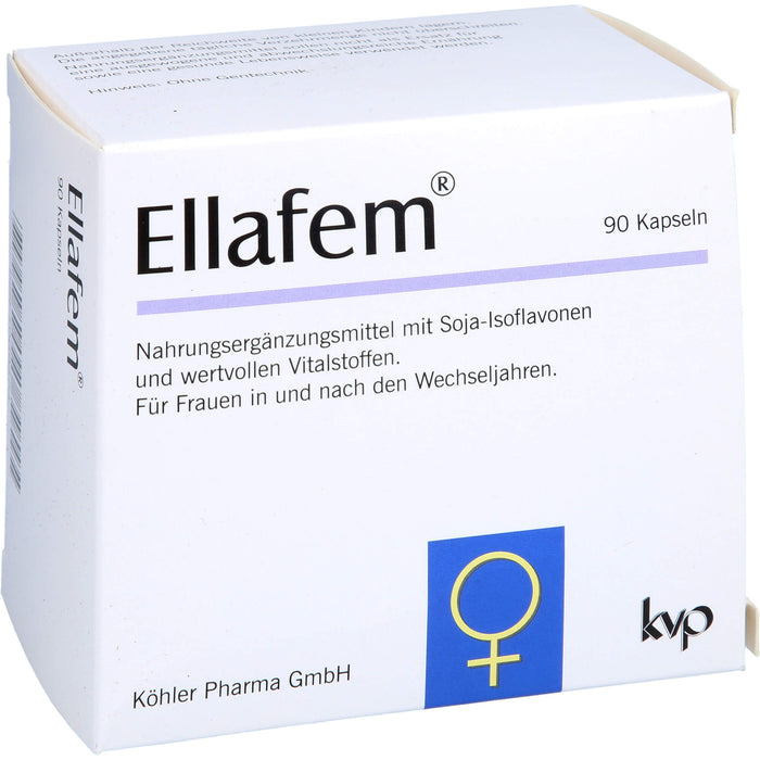 Ellafem Kapseln für Frauen in und nach den Wechseljahren, 90 pc Capsules