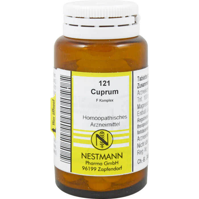 NESTMANN 121 Cuprum F Komplex Tabletten, 120 pc Tablettes