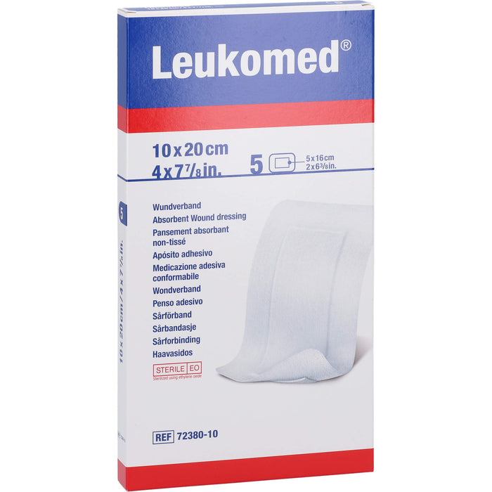 Leukomed Wundverband 10 x 20 cm, 5 pcs. Patch