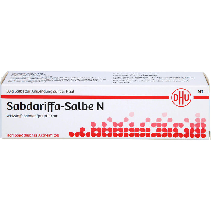 DHU Sabdariffa-Salbe N, 50 g Onguent