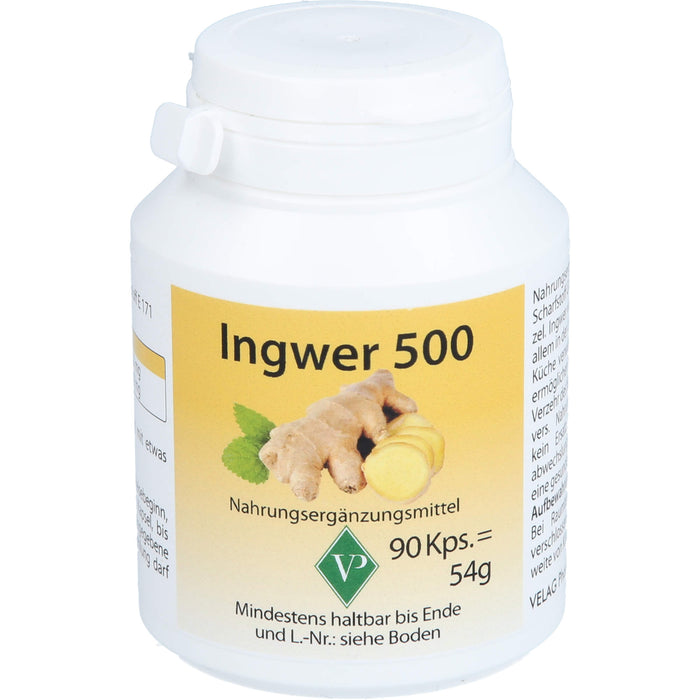 Velag Pharma Ingwer 500 Kapseln, 90 pcs. Capsules