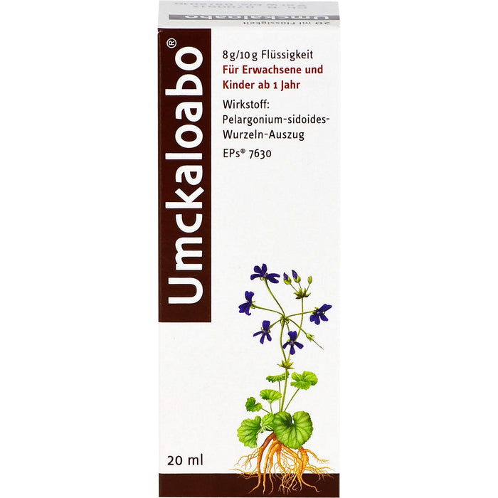 Umckaloabo Flüssigkeit, 20 ml Solution