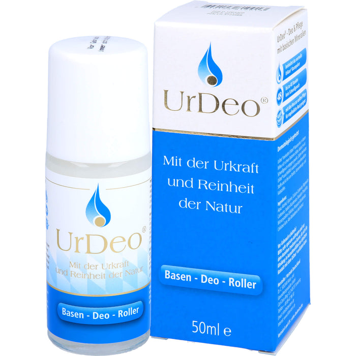 UrDeo Deodorant Roll-on mit der Urkraft und Reinheit der Natur, 50 ml Solution