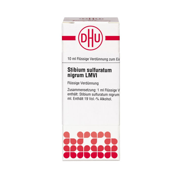 Stibium sulfuratum nigrum LM VI DHU Dilution, 10 ml Lösung