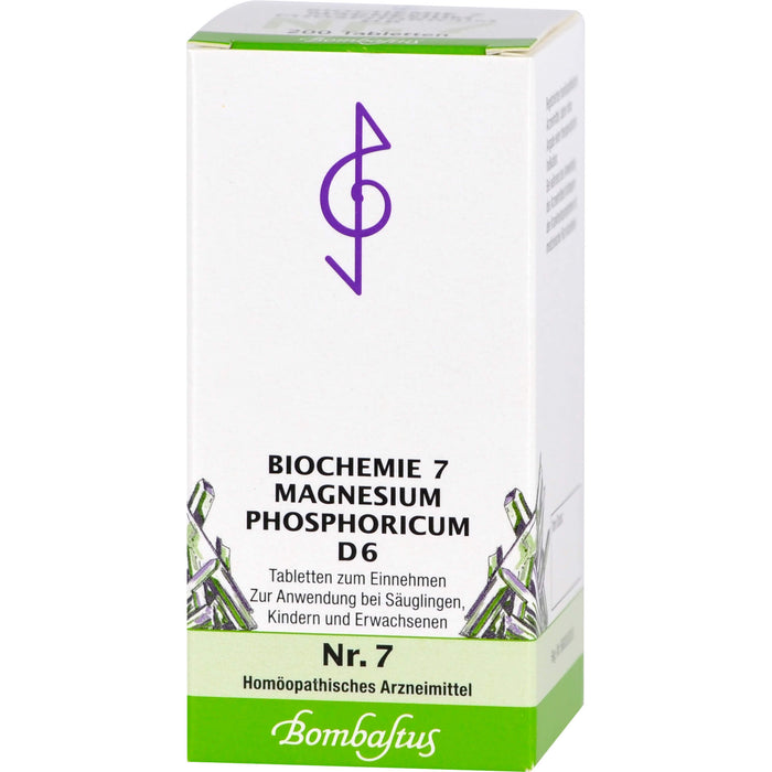 Biochemie 7 Magnesium phosphoricum Bombastus D6 Tbl., 200 pcs. Tablets