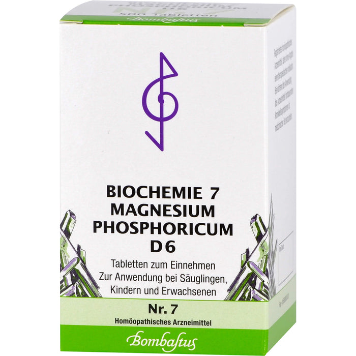 Biochemie 7 Magnesium phosphoricum Bombastus D6 Tbl., 500 St TAB