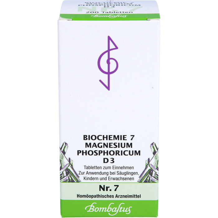 Biochemie 7 Magnesium phosphoricum Bombastus D3 Tbl., 200 St TAB