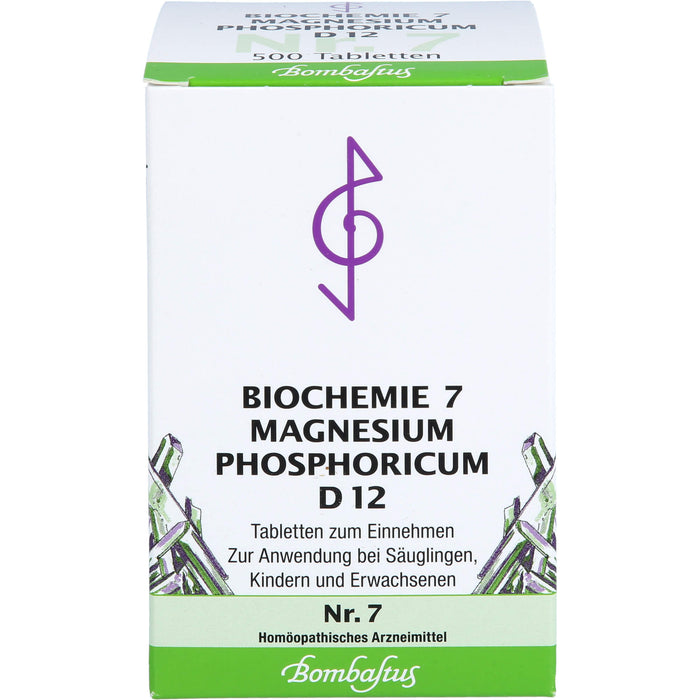 Biochemie 7 Magnesium phosphoricum Bombastus D12 Tbl., 500 St. Tabletten