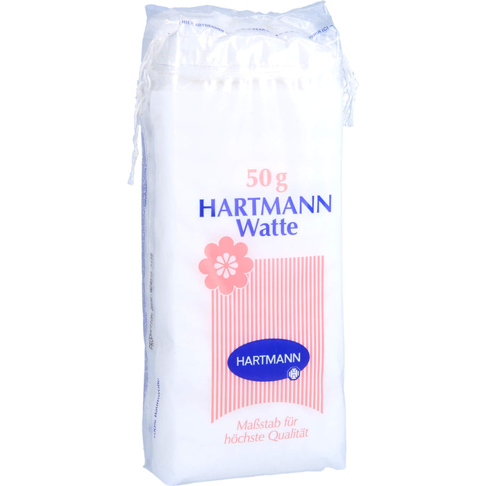 Hartmann Verbandwatte, 50 g Watte