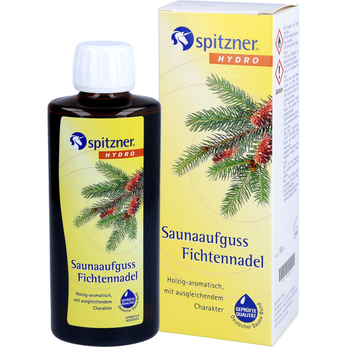 Spitzner Hydro Saunaaufguss Fichtennadel, 190 ml Concentrate