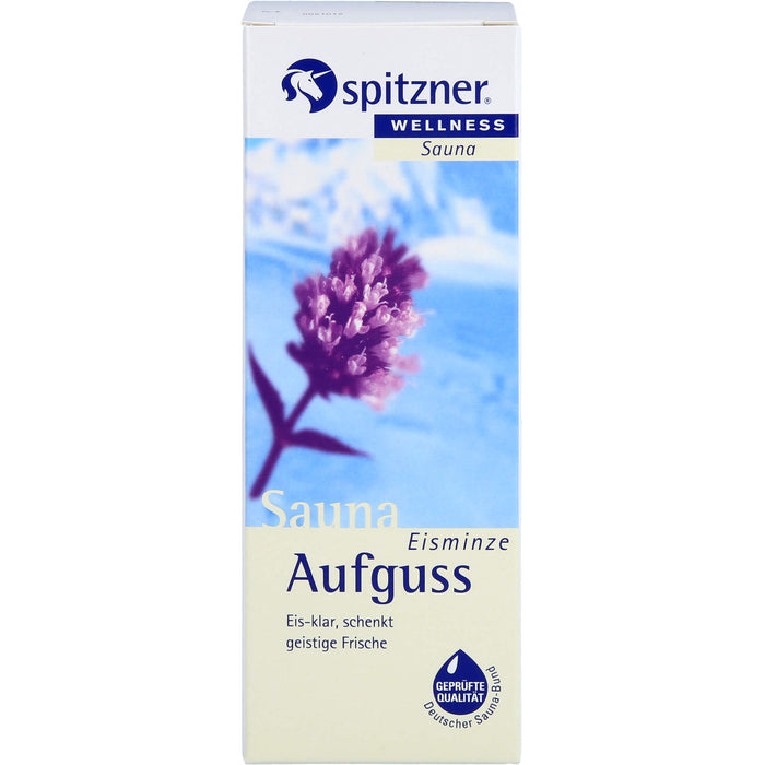 spitzner Wellness Saunaaufguss Eisminze, 190 ml Concentré