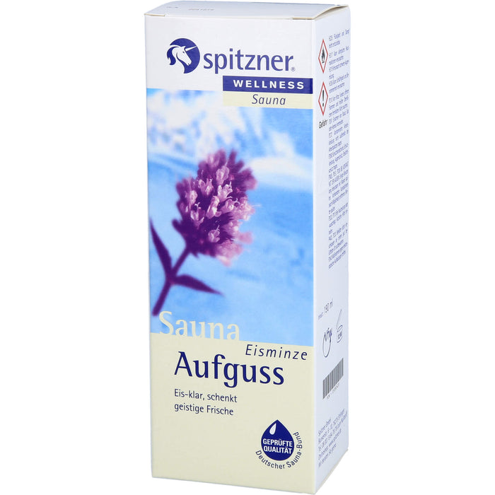 spitzner Wellness Saunaaufguss Eisminze, 190 ml Concentré