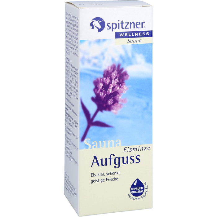 spitzner Wellness Saunaaufguss Eisminze, 190 ml Concentré