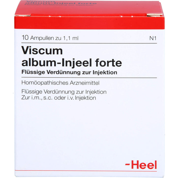 Heel Viscum album-Injeel forte flüssige Verdünnung zur Injektion, 10 pcs. Ampoules