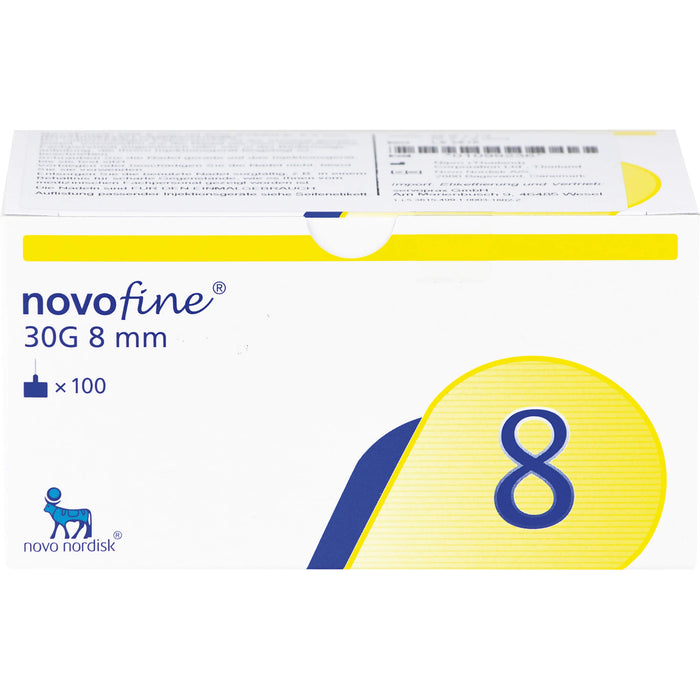 NOVOFINE 8 0,30x8mm, 100 St KAN