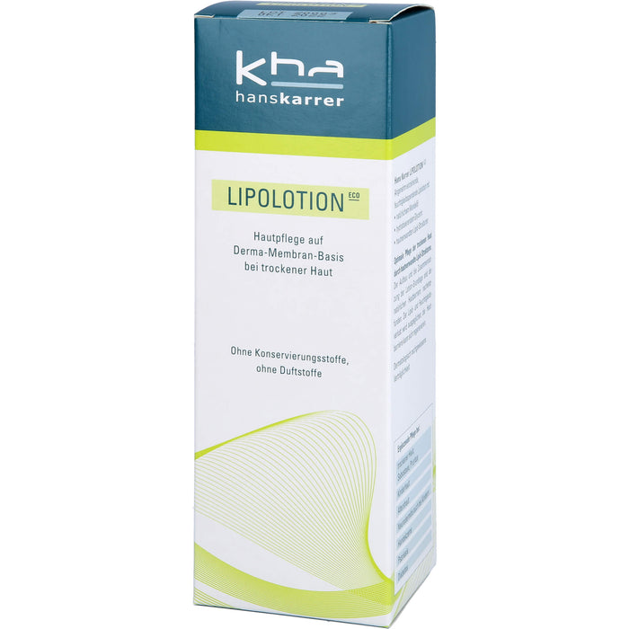 Hans Karrer Lipolotion ECO, 200 ml LOT