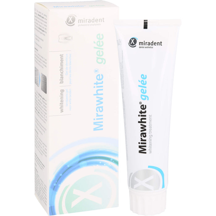 Miradent Mirawhite Gelee whitening treatment, 100 ml Toothpaste